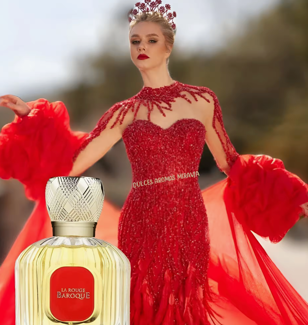 La Rouge Baroque de Maison Alhambra Perfume árabe Mujer Dubai Lujoso Elegante único - 100ml