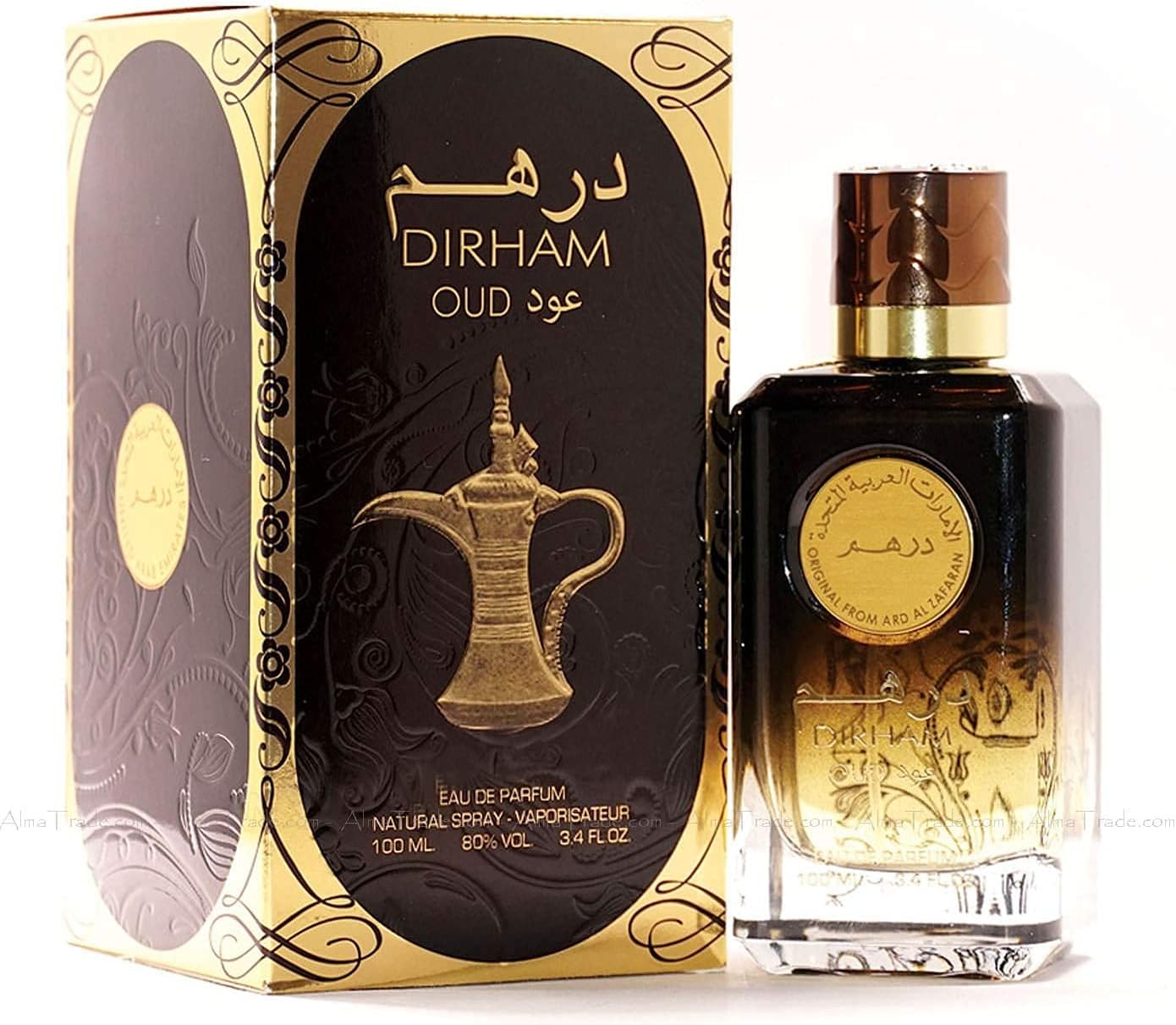 Dirham Oud EDP - Oriental Sandalwood, 100 ml, by Ard Al Zaafaran