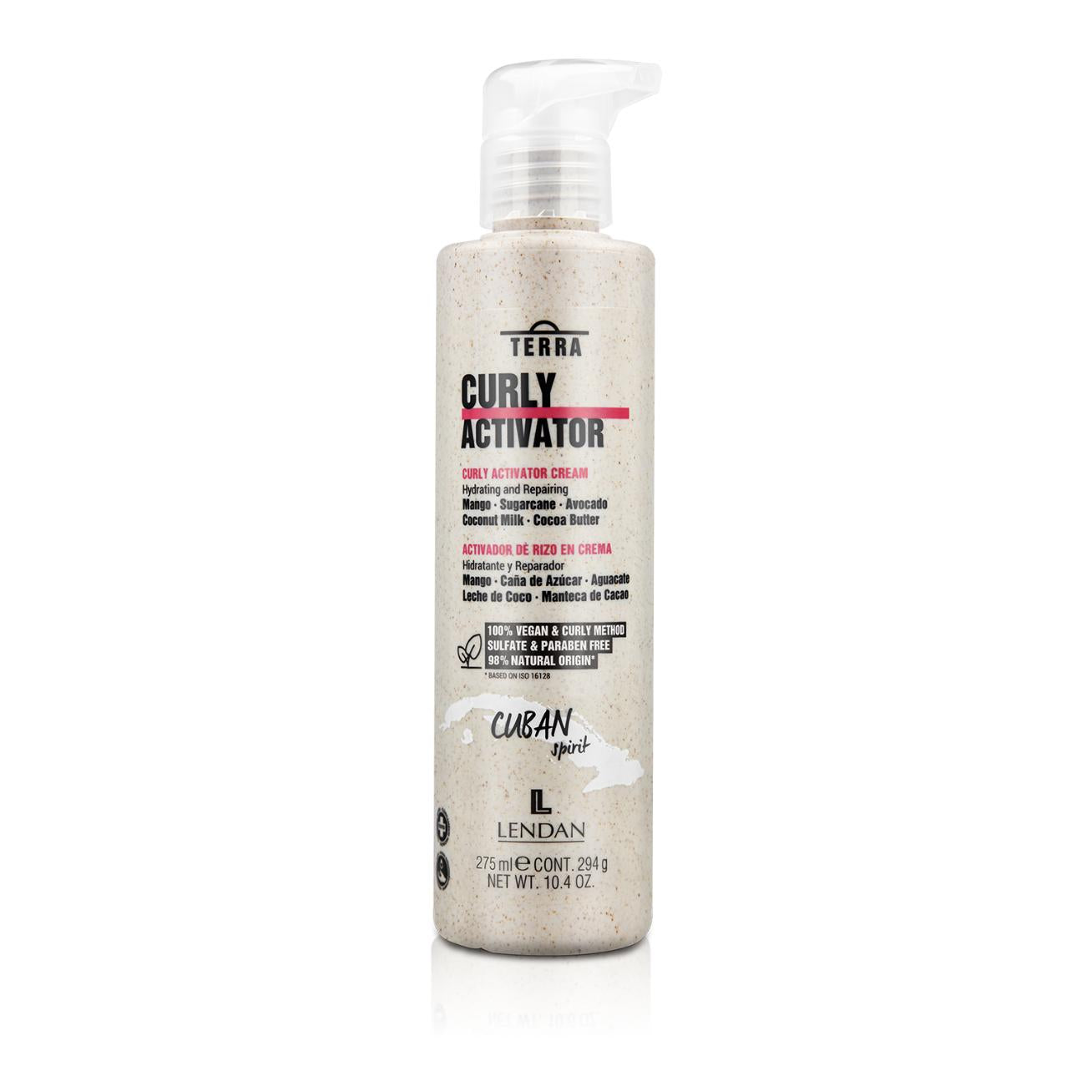Lendan Terra Curly Curl Activateur Crème 275 ml 100% Vegan Curly Method