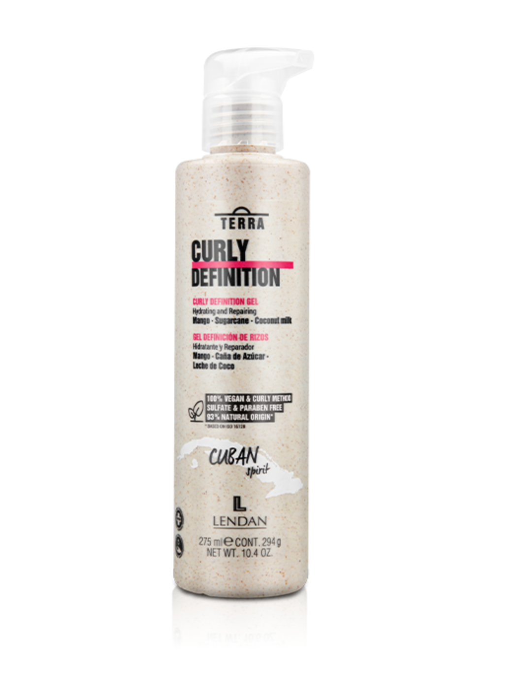 Lendan Terra Curly Definition Gel Définisseur de Boucles 275 ml