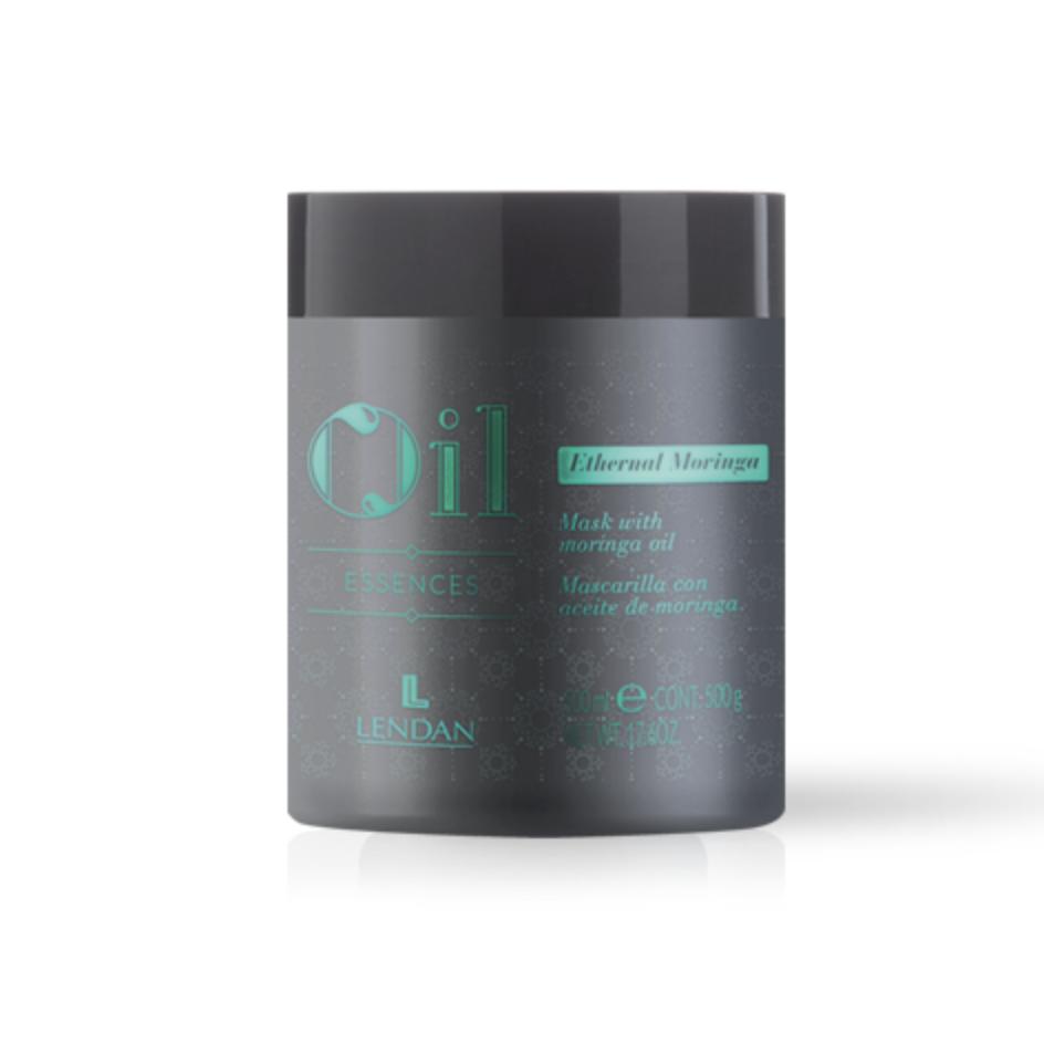 Lendan Moringa Pack 4 Produits - Shampoing 300 ml + Masque 500 ml + Huile 100 ml + Ethernal Repair 200 ml