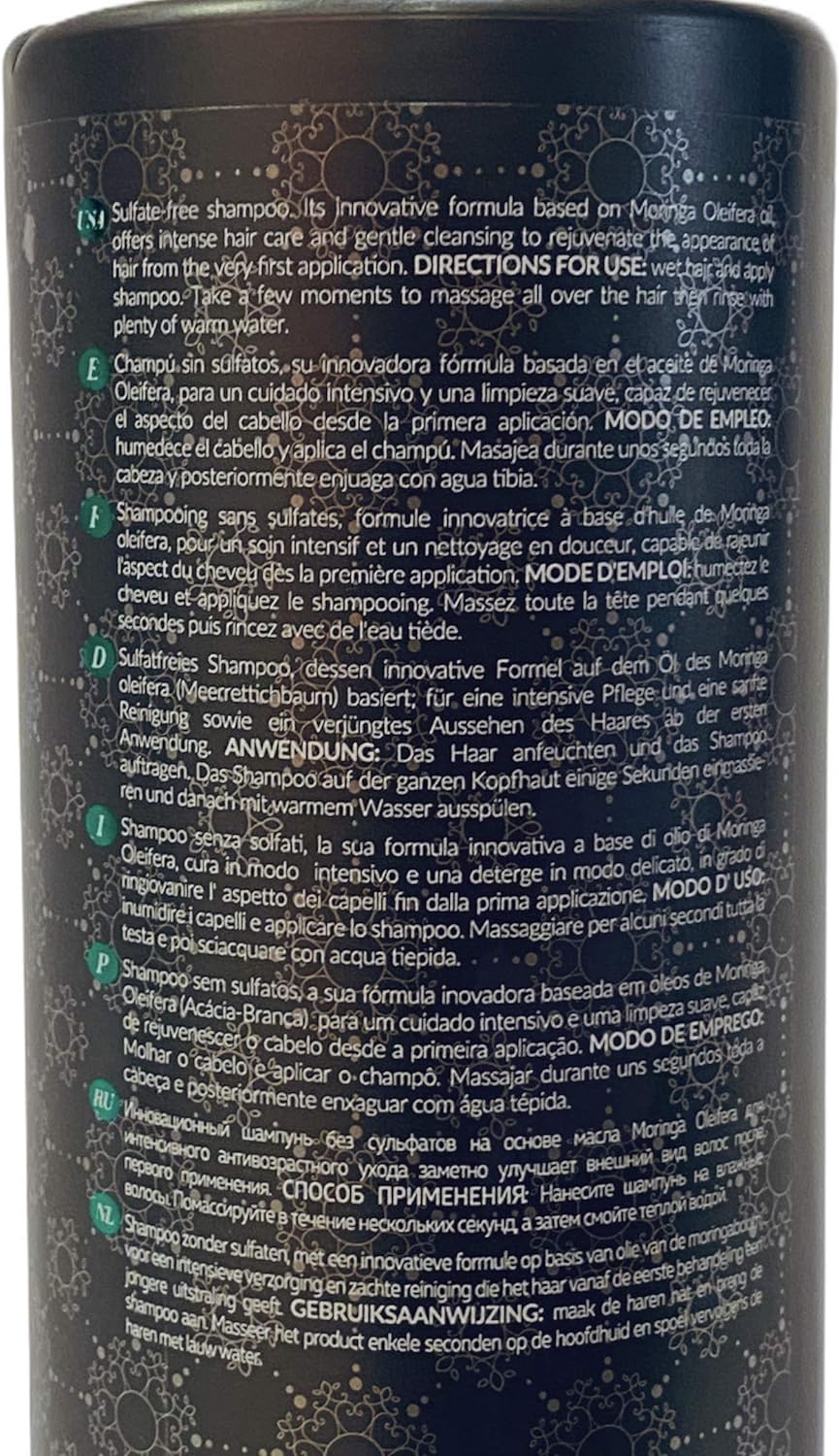 Lendan Ethernal Moringa Shampooing Sans Sulfates ni Parabens