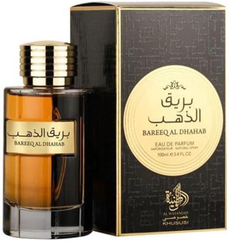 Al Wataniah Eau de Parfum Bareeq Al Dhahab, para hombre, 100 ml