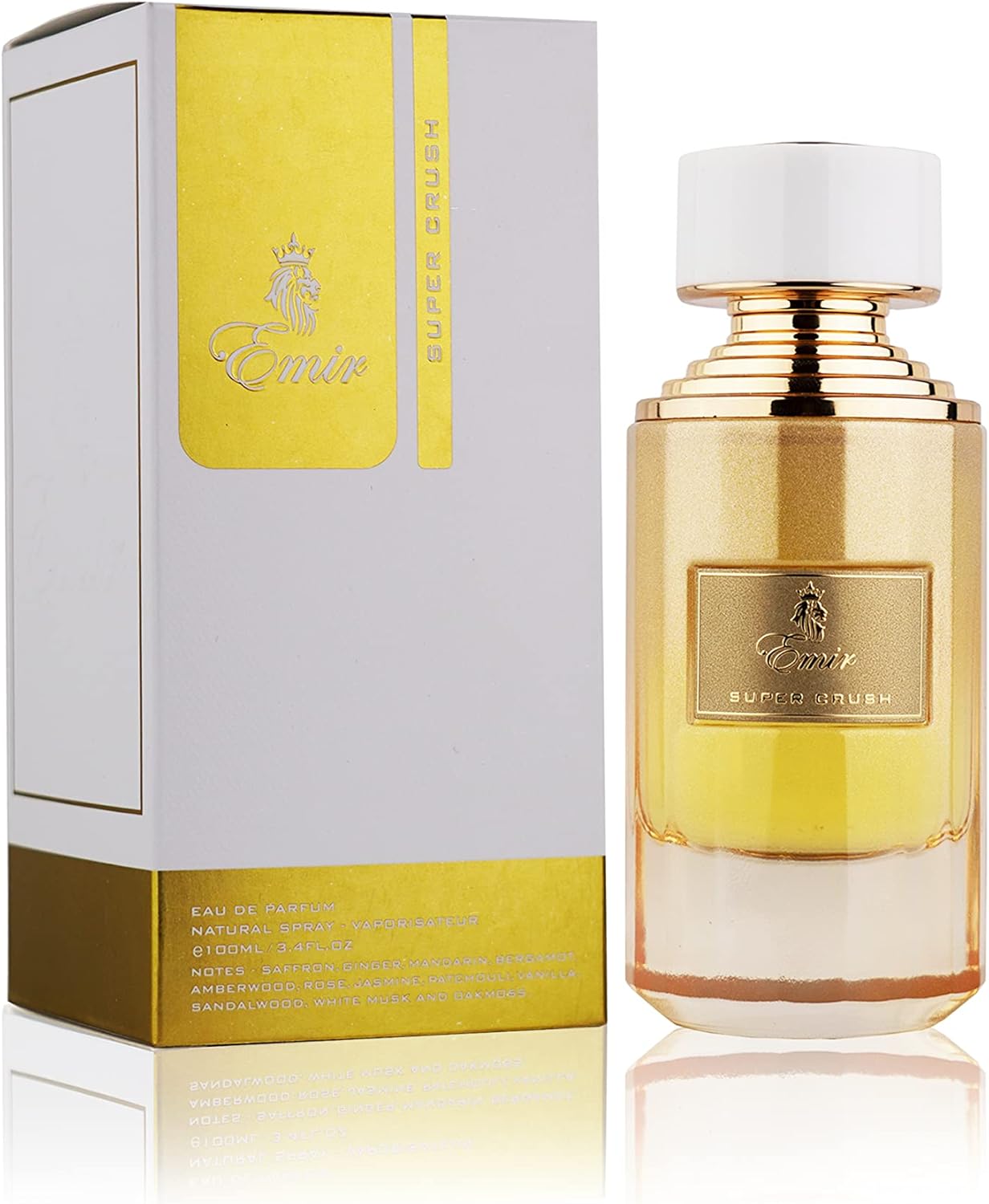 Paris Corner Perfumes - Perfume unisex Emir Super Crush (edición especial, 75 ml)