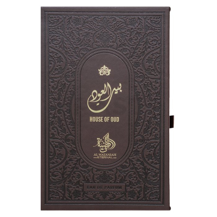 Al Wataniah House Of Oud - Perfume de Lujo para Hombres, Eau de Parfum 100ml, Aroma Exótico y Duradero