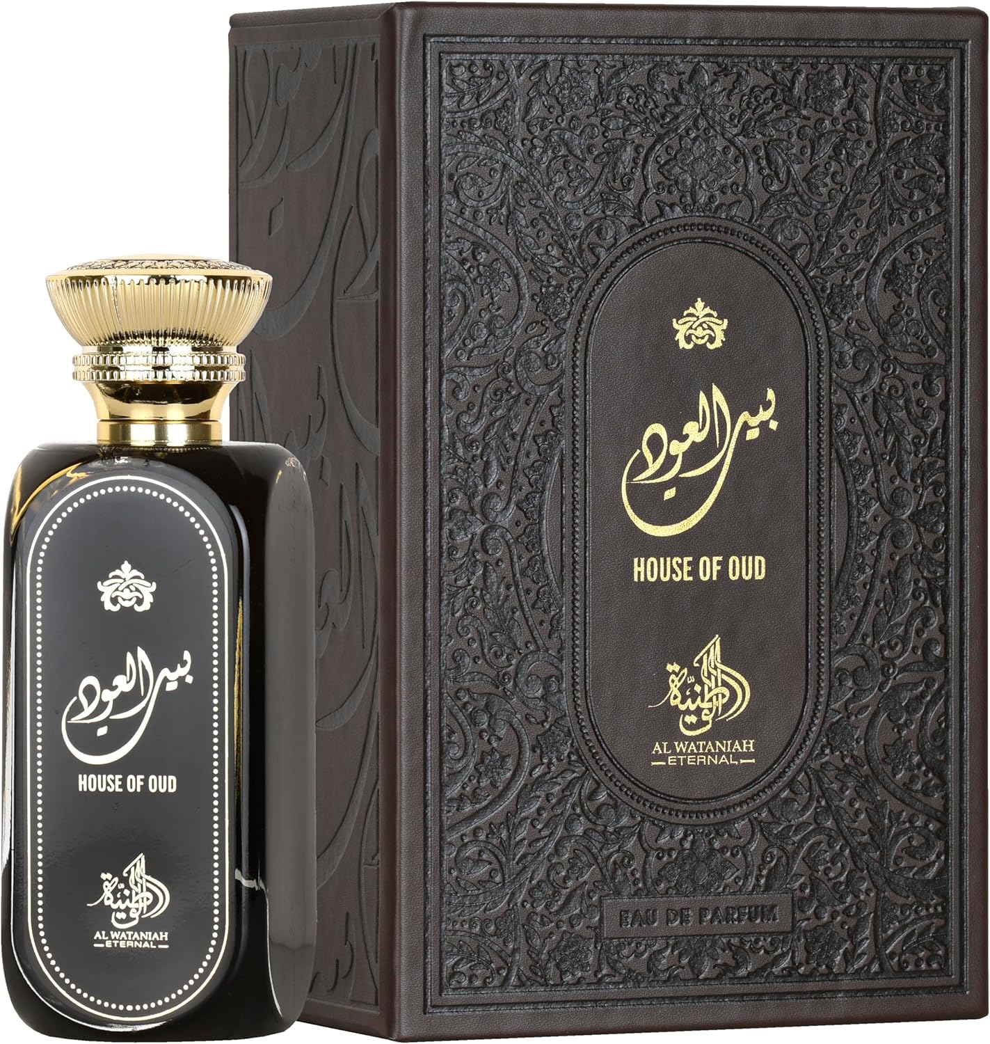 Al Wataniah House Of Oud - Perfume de Lujo para Hombres, Eau de Parfum 100ml, Aroma Exótico y Duradero