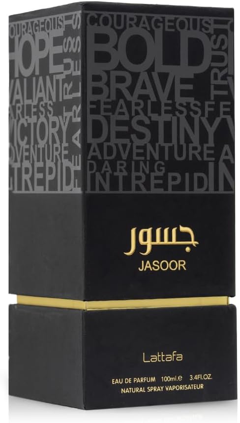 Lattafa JASOOR - Eau de Parfum 100ml Originales y duraderos 100%, colección Lattafa Perfume Unisex