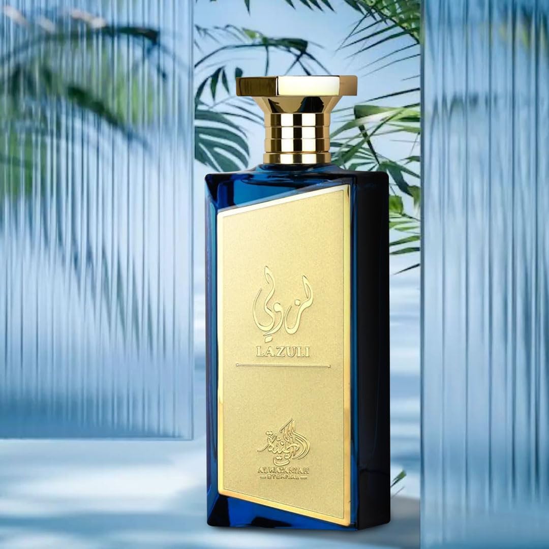Al Wataniah Lazuli - Perfume de Lujo para Hombres, Eau de Parfum 100ml, Fragancia Refinada y Duradera