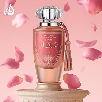 Lattafa Mohra Silky Rose 100 ML - perfume árabe de lattafa