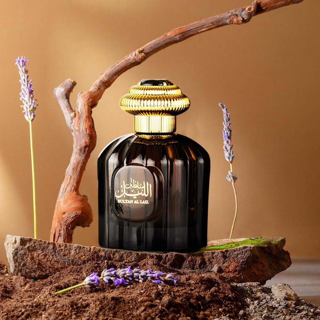 Al Wataniah Sultan Al Lail - Perfume de Lujo Unisex, Eau de Parfum 100ml, Fragancia Nocturna y Sofisticada