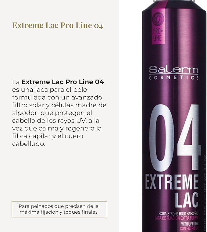 Laca Pelo Profesional - Pro Line Extreme Hair Spray 04