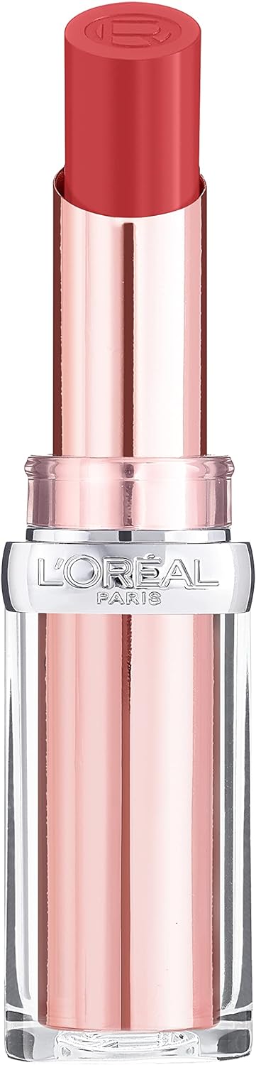 L'Oreal Paris Make-up Designer Color Riche Plump & Shine, Barra de Labios Brillo y Volumen, Watermelon Plump Tono Rojo