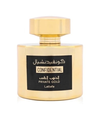 Muestra 5 ML Lattafa Confidential Private Gold