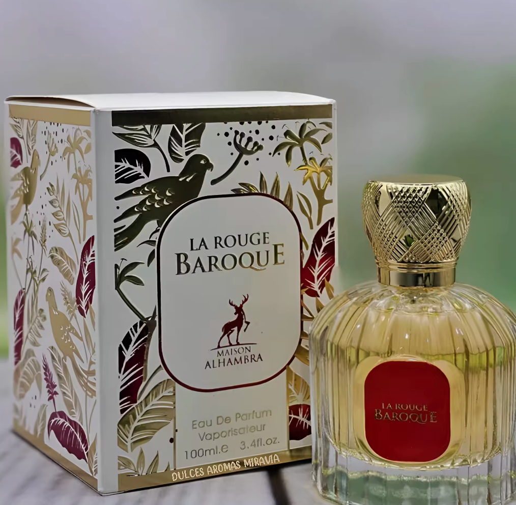 La Rouge Baroque de Maison Alhambra Perfume árabe Mujer Dubai Lujoso Elegante único - 100ml