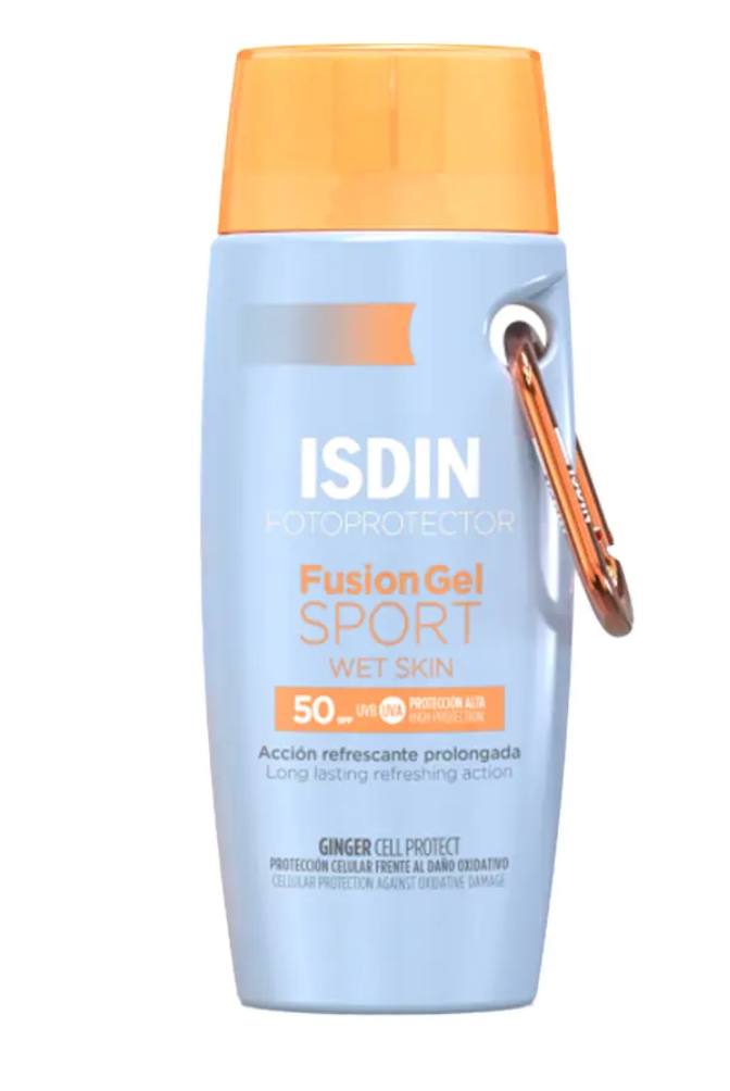 ISDIN - Fotoprotector Fusion Gel SPORT SPF 50+ - Protector solar Corporal, 100 ml