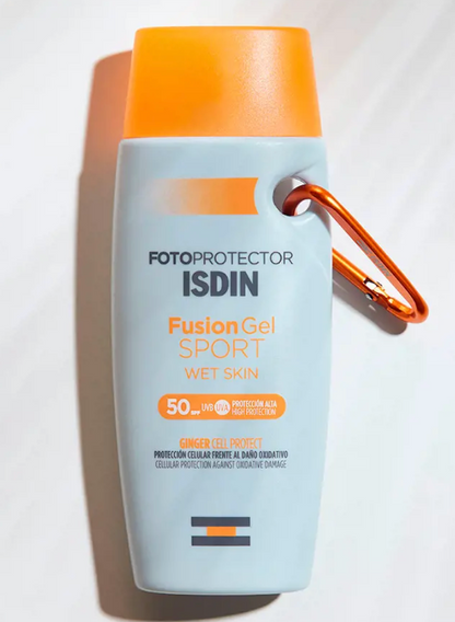 ISDIN - Fotoprotector Fusion Gel SPORT SPF 50+ - Protector solar Corporal, 100 ml