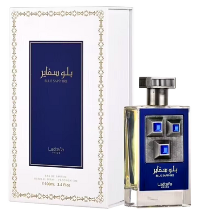 Blue Sapphire Perfume 100ml Eau De Parfum by Lattafa Pride