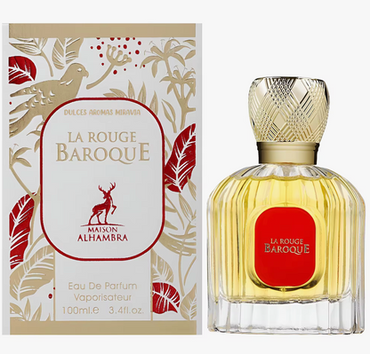 La Rouge Baroque de Maison Alhambra Perfume árabe Mujer Dubai Lujoso Elegante único - 100ml