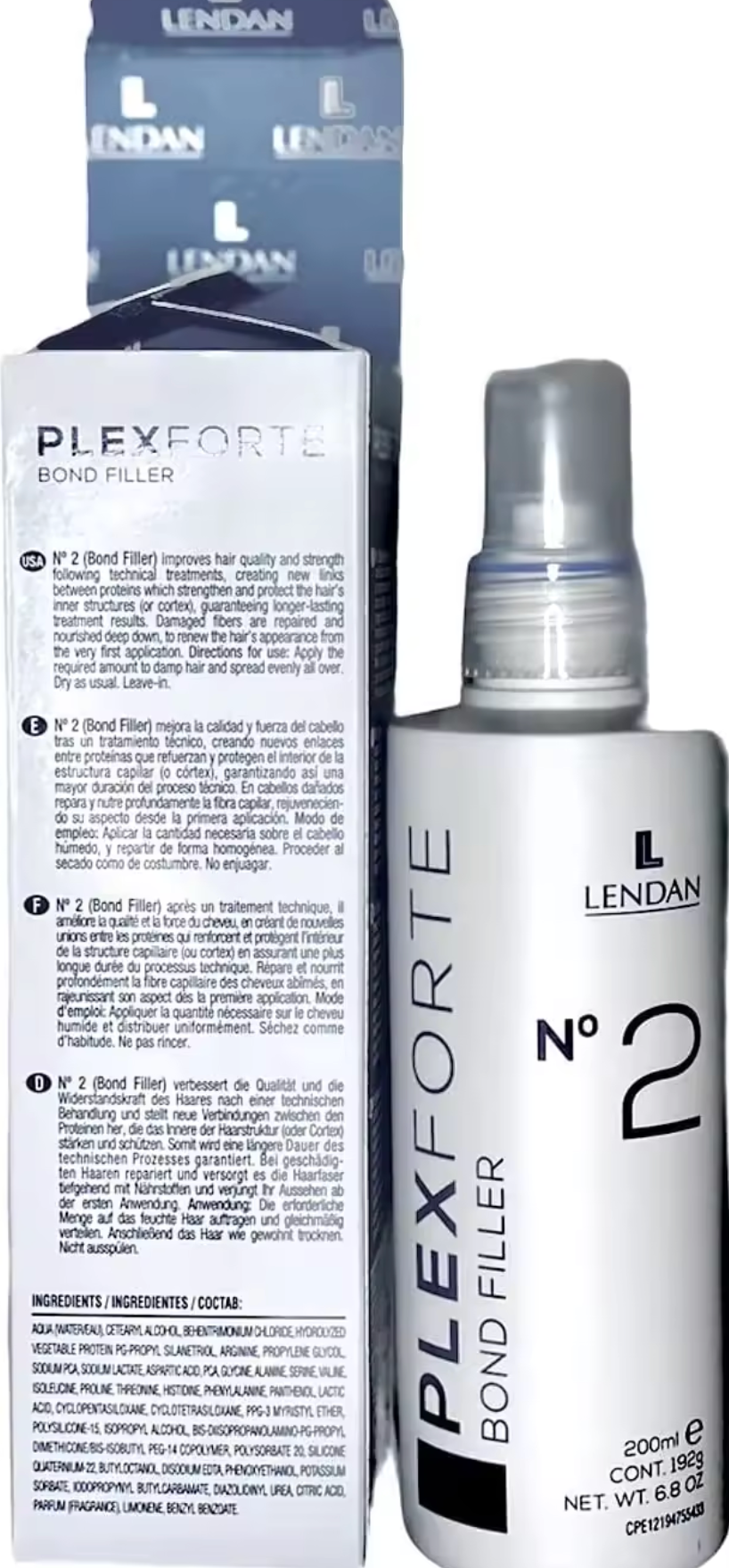 Lendan Plex Forte Bond Filler 200ml Nº2 Lendan