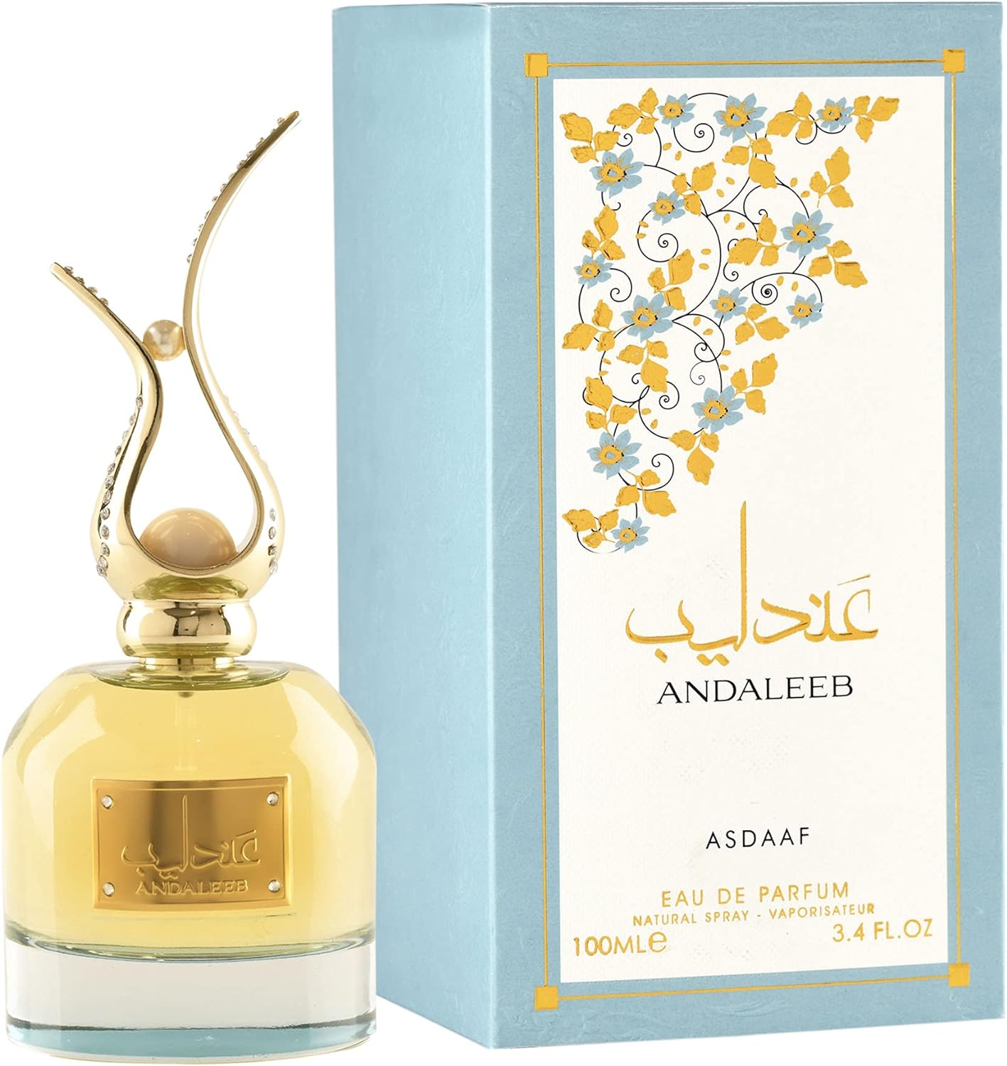 Andaleeb Asdaaf Eau de Parfum by Lattafa | 100ml | Perfume arabe para mujer |