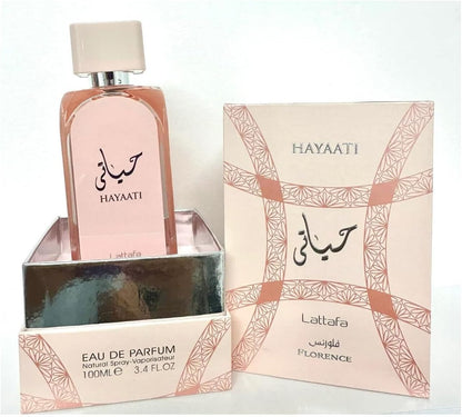 Lattafa Hayaati Florence Eau de Parfum para mujer 100ML