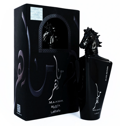 Lattafa Maahir Black Edition Perfume 100 ml EDP fragancia árabe unisex