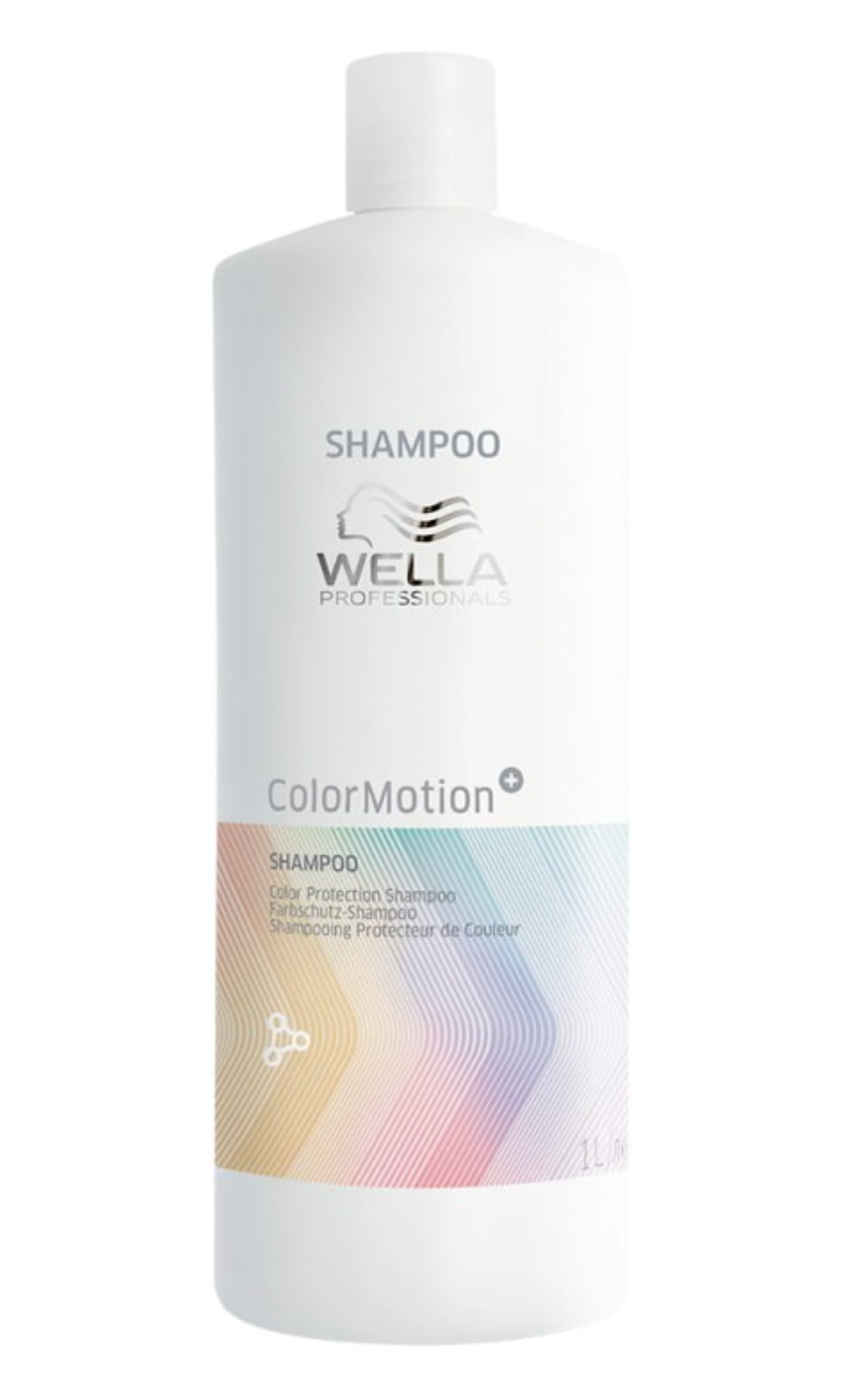 Wella Champú Color Motion 1000ml - Champú protector y fortalecedor para cabellos teñidos.