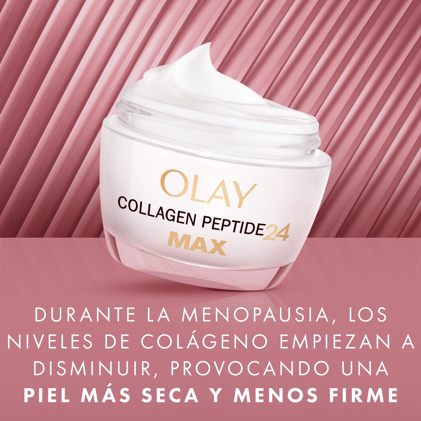 OLAY Collagen Peptide MAX crema de día con péptido de colágeno sin perfume tarro 50 ml