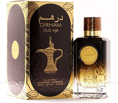 Dirham Oud EDP - Sándalo oriental, 100 ml, de Ard Al Zaafaran