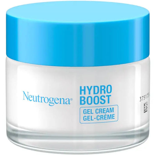 Neutrogena Hydro Boost Crema Gel (50 ml), crema hidratante facial apta para pieles sensibles, crema para el cuidado facial con ácido hialurónico