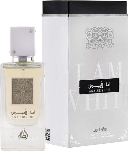 Lattafa Perfumes Ana Abiyedh Eau de Parfum Spray Vanilla Saffron 60ml