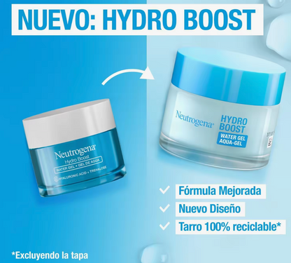 Neutrogena Hydro Boost Gel de Agua Facial con Ácido Hialurónico 50ml