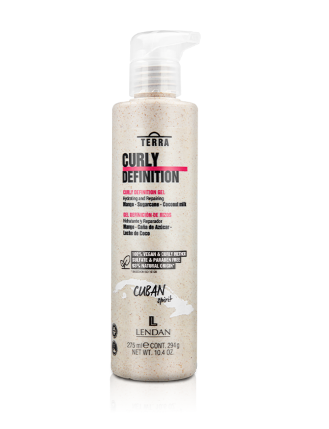 Lendan Terra Curly Definition Gel Definición de Rizos 275ml