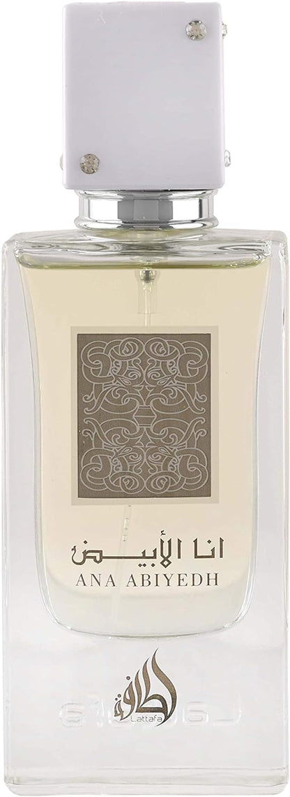 Lattafa Perfumes Ana Abiyedh Eau de Parfum Spray Vanilla Saffron 60ml