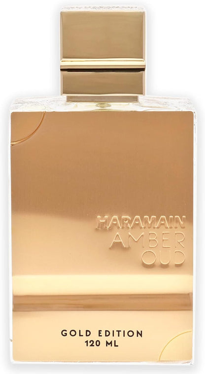 Al Haramain Amber Oud Gold Edition by Al Haramain Eau De Parfum Spray (Unisex) 4 oz / 120 ml (Women)