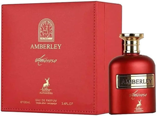 Amberley Amoroso Eau de Parfum Maison Alhambra - Fragancia Floral Afrutada de 100 ml para Mujer