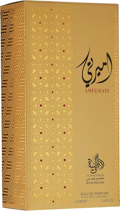 Al Wataniah AMEERATI Perfume vaporizador unisex - 100ml