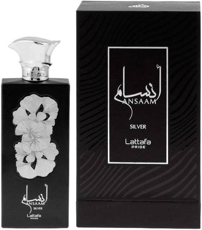 Lattafa Ansaam Silver Eau De Parfum 100Ml Spray