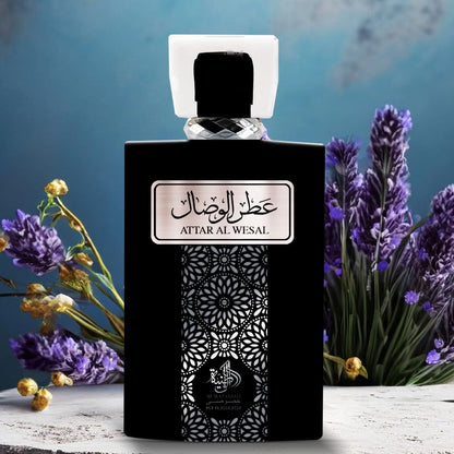 Al Wataniah Attar Al Wesal - Perfume Oriental Unisex con Notas de Madera y Especias - Aroma Intenso y Duradero - 100 ml