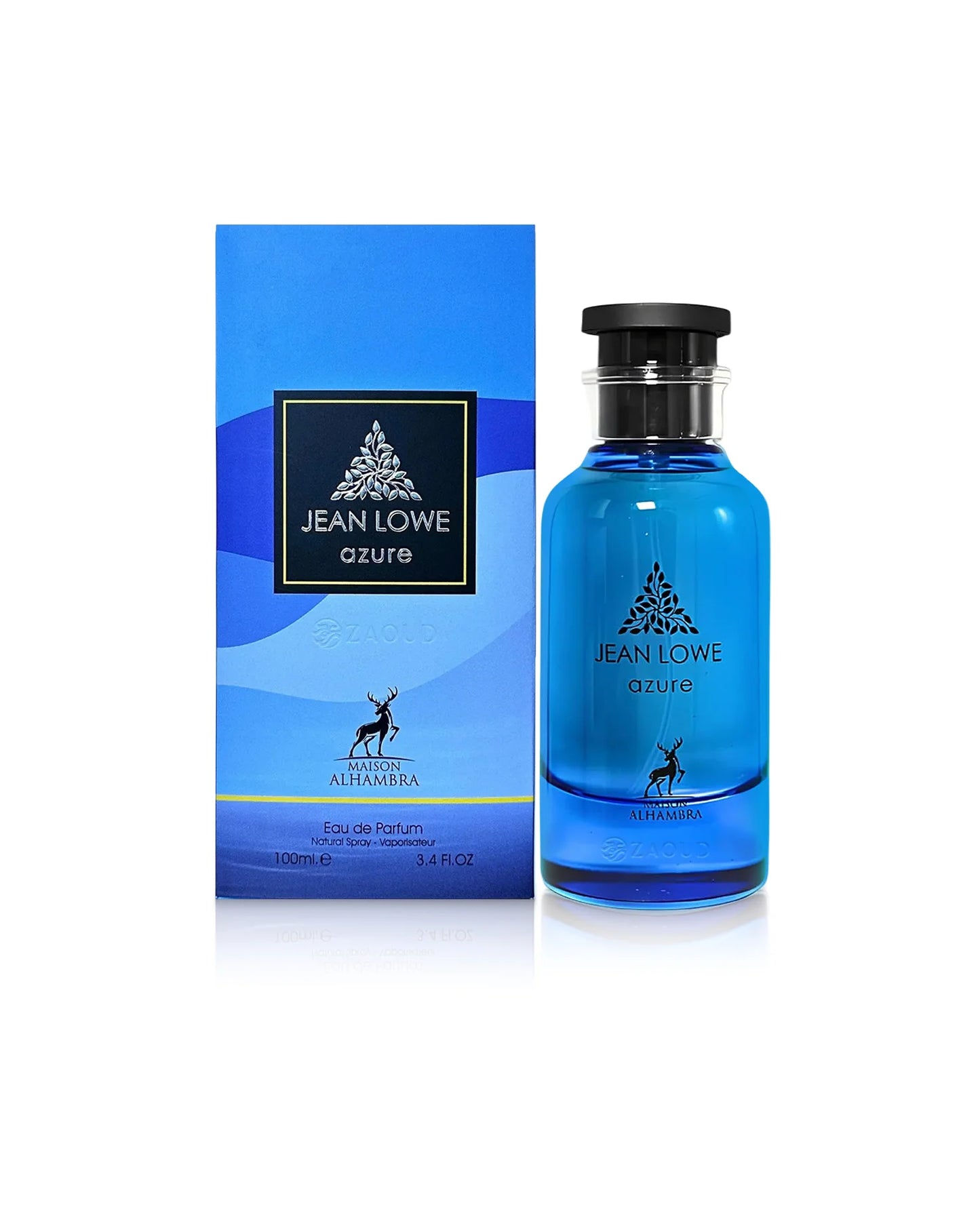 Jean Lowe Azure 100ml, Perfume Árabe de Larga Duración, Eau da Parfum