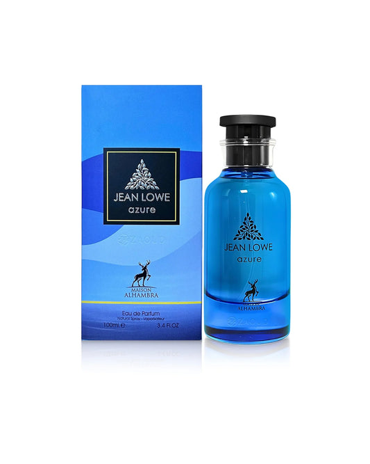 Jean Lowe Azure 100ml, Perfume Árabe de Larga Duración, Eau da Parfum