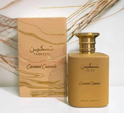 Perfume Taskeen Caramel Cascade Paris Corner 100ml