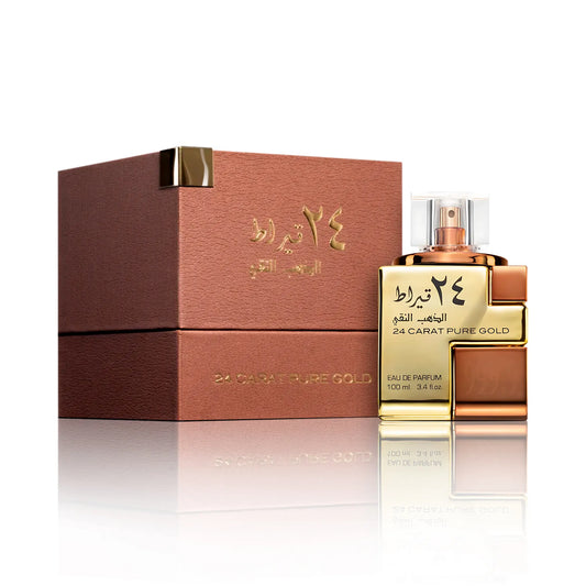 Lattafa 24 Carat Pure Gold Eau De Parfum 100ml Women Fragrance
