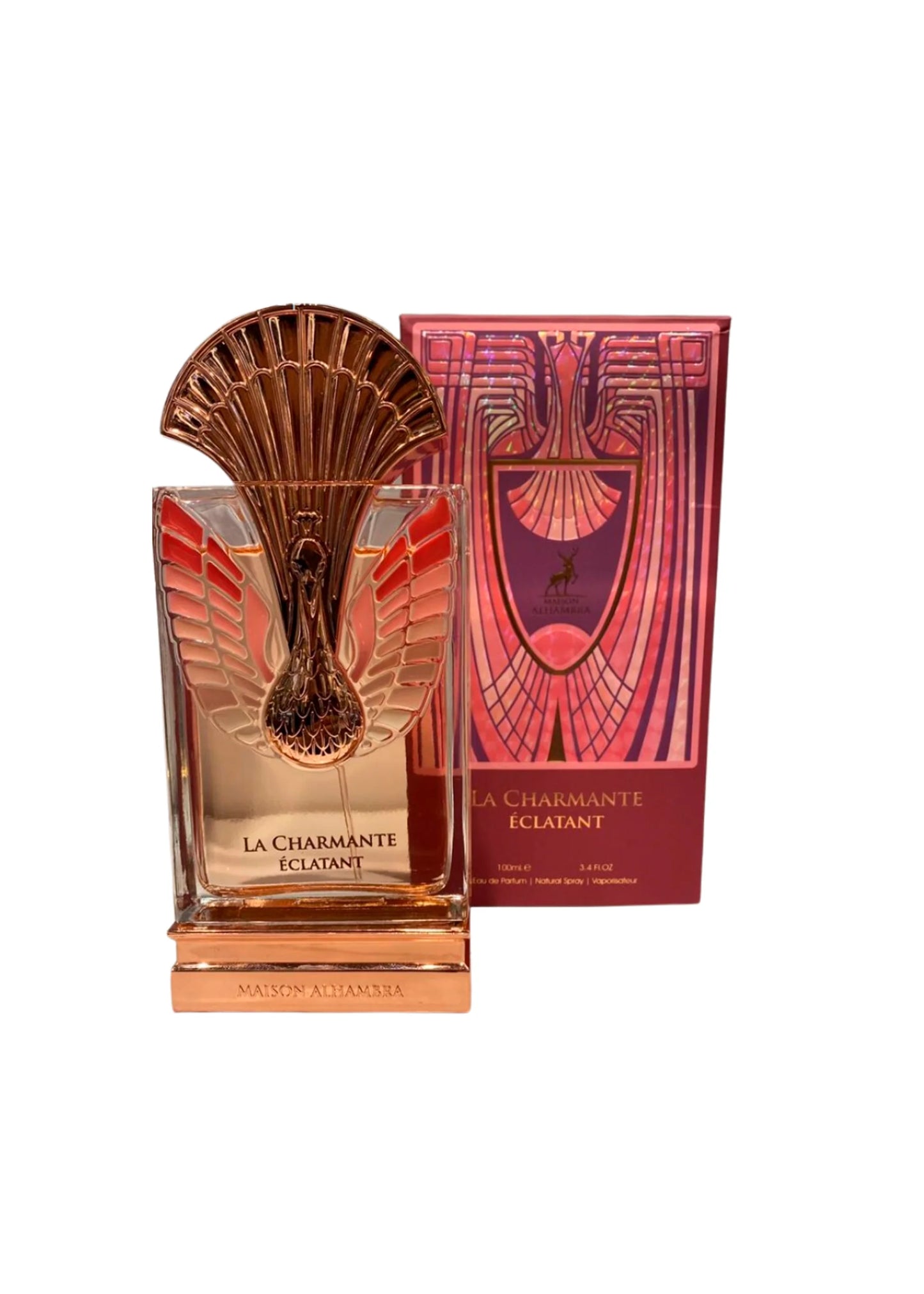La Charmante Éclatant de Maison Alhambra perfume árabe Mujer Elegante Lujoso Exquisito Eau de Parfum - 100ml