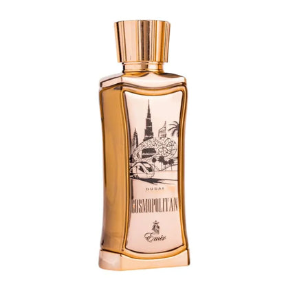 Cosmopolitan Dubai Emir Paris Corner 100ml | Fragancia Exquisita y Sofisticada con Notas Cítricas, Amaderadas y Florales | Perfume de Lujo para Hombres y Mujeres con Larga Duración