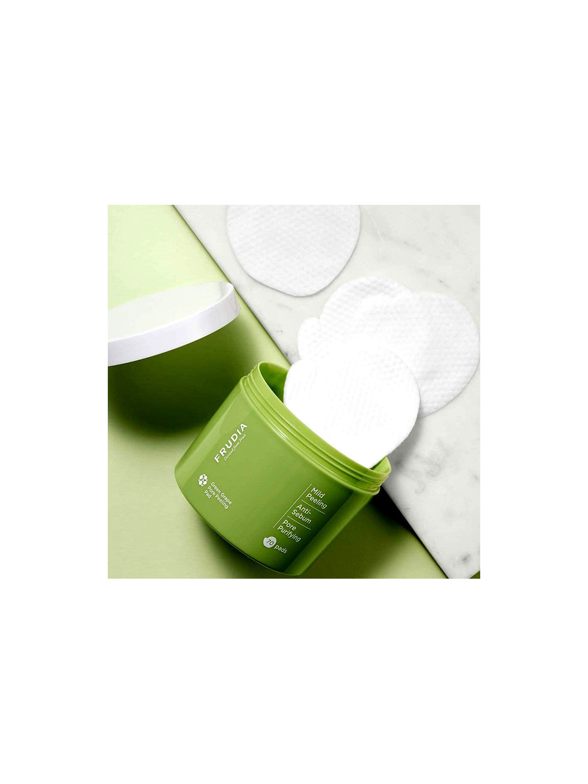 FRUDIA- DISCOS EXFOLIANTES PARA POROS 70 UNIDADES- CONTROL SEBO