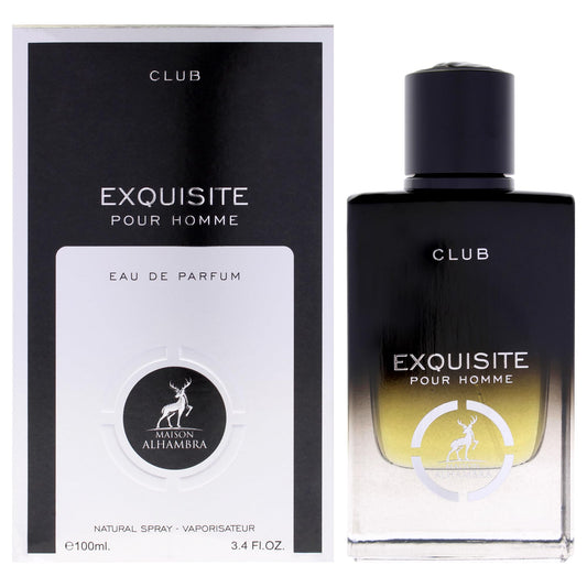 Maison Alhambra Exquisite Club Eau De Parfum 100ml Men Fragrance