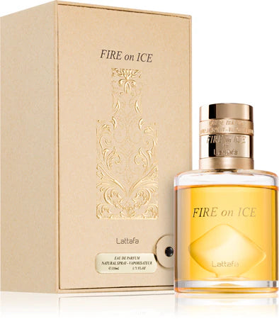 Lattafa Fire On Ice Eau de Parfum 110ml para Hombre