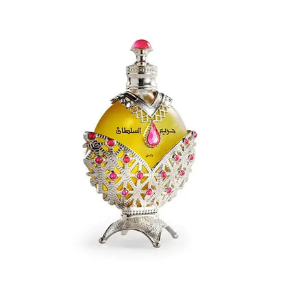 Khadlaj Hareem Sultan Silver – Aceite Perfumado Unisex, Fragancia Oriental Floral, 35 ml