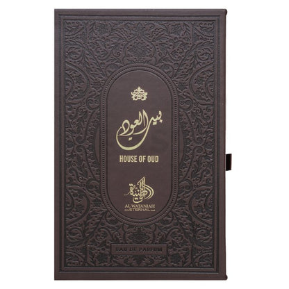 Al Wataniah House Of Oud - Perfume de Lujo para Hombres, Eau de Parfum 100ml, Aroma Exótico y Duradero